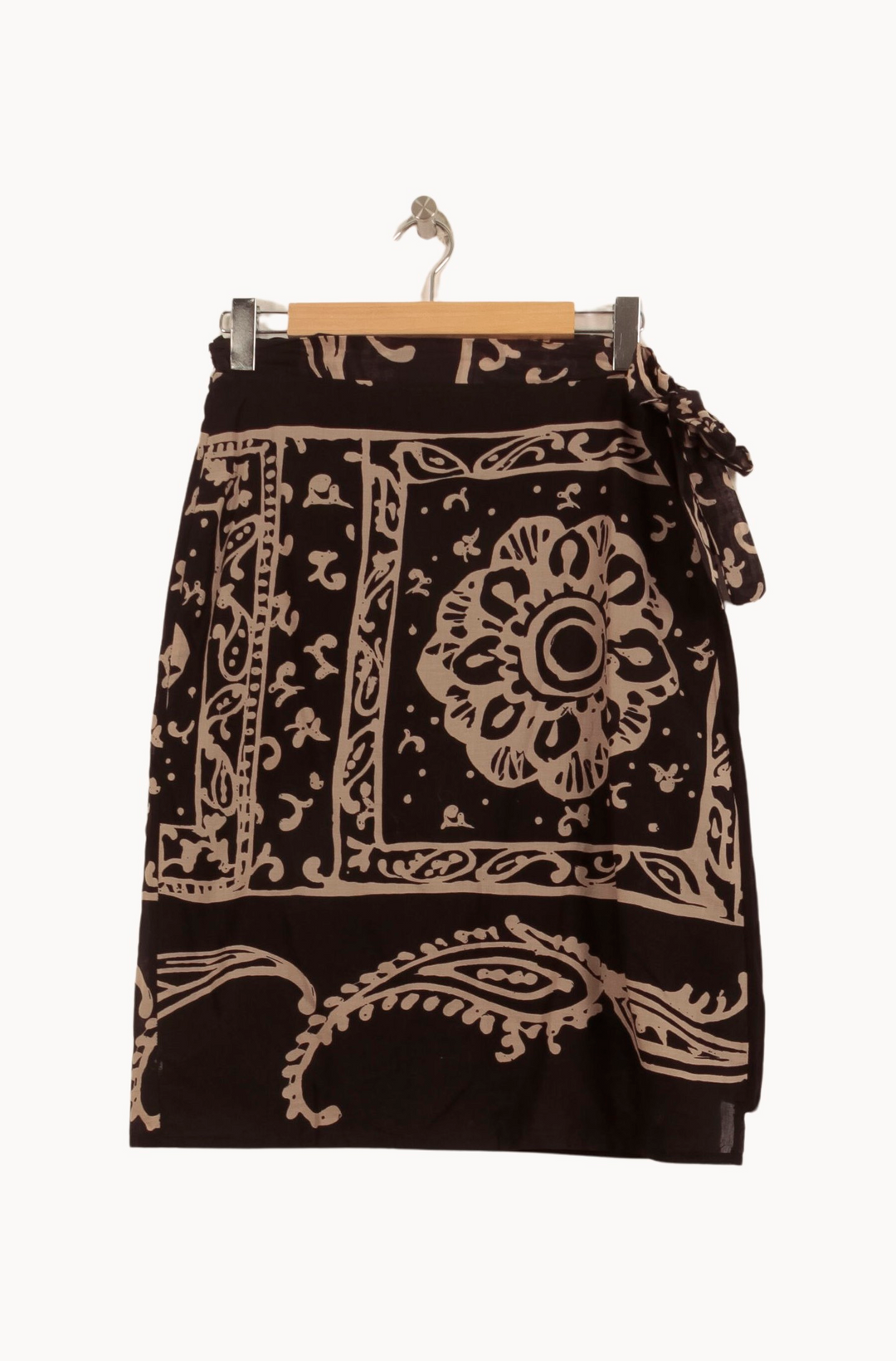 Jupe Noire et Beige - Taille M/38 de la marque La Fée Maraboutée | PARAD53597 - Vendu par Paradigme - Image 2