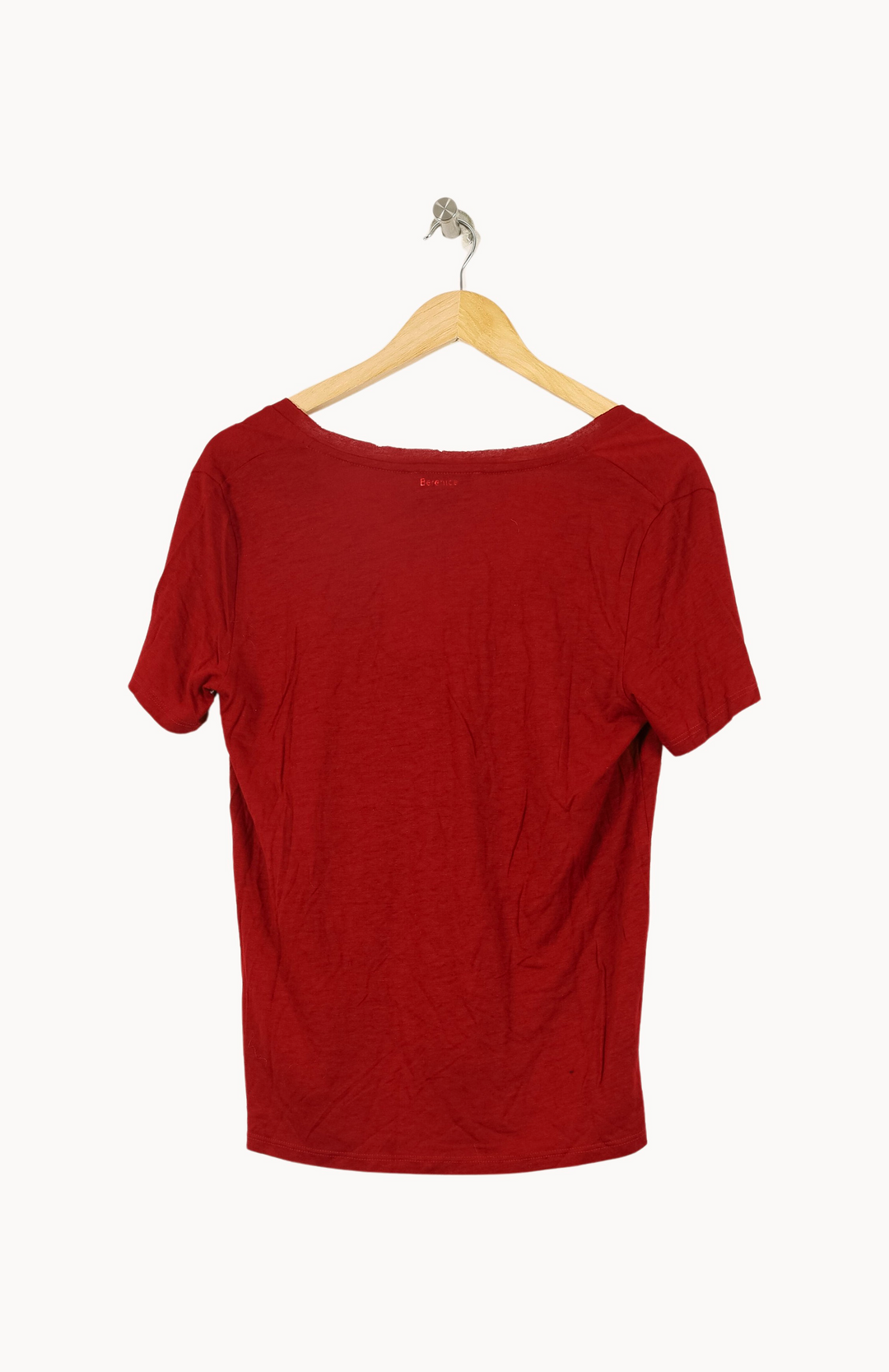 Tee-shirt Rouge - Taille S/36 de la marque Bérénice | PARAD67553 - Vendu par Paradigme - Image 4