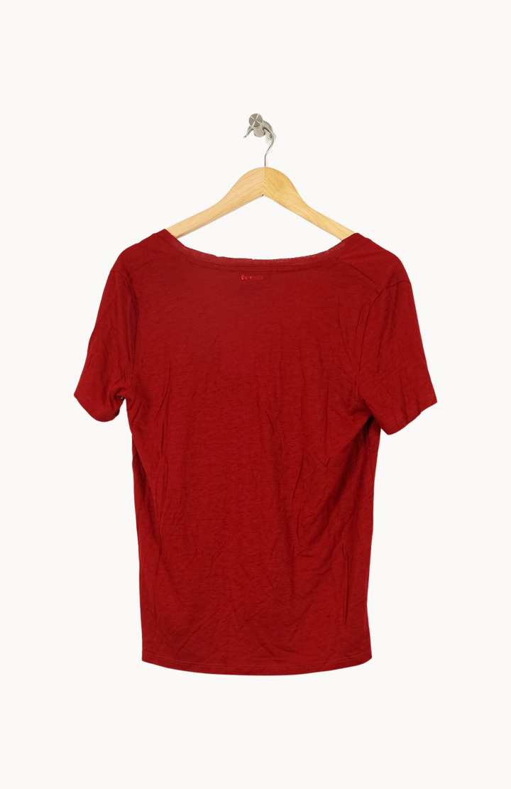 Tee-shirt Rouge - Taille S/36 de la marque Bérénice | PARAD67553 - Vendu par Paradigme - Image 4