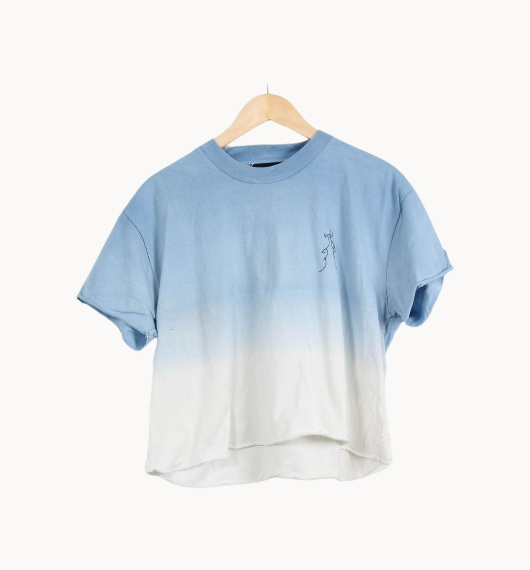 Tee-shirt Bleu et Blanc - Taille L/40 de la marque The Kooples | PARAD67118 - Vendu par Paradigme - Image 2