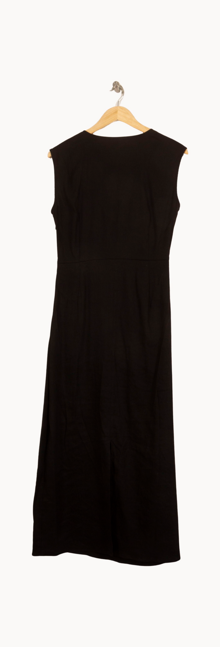 Robe Longue Noire - Taille M/38 de la marque Caroll | PARAD63453 - Vendu par Paradigme - Image 4