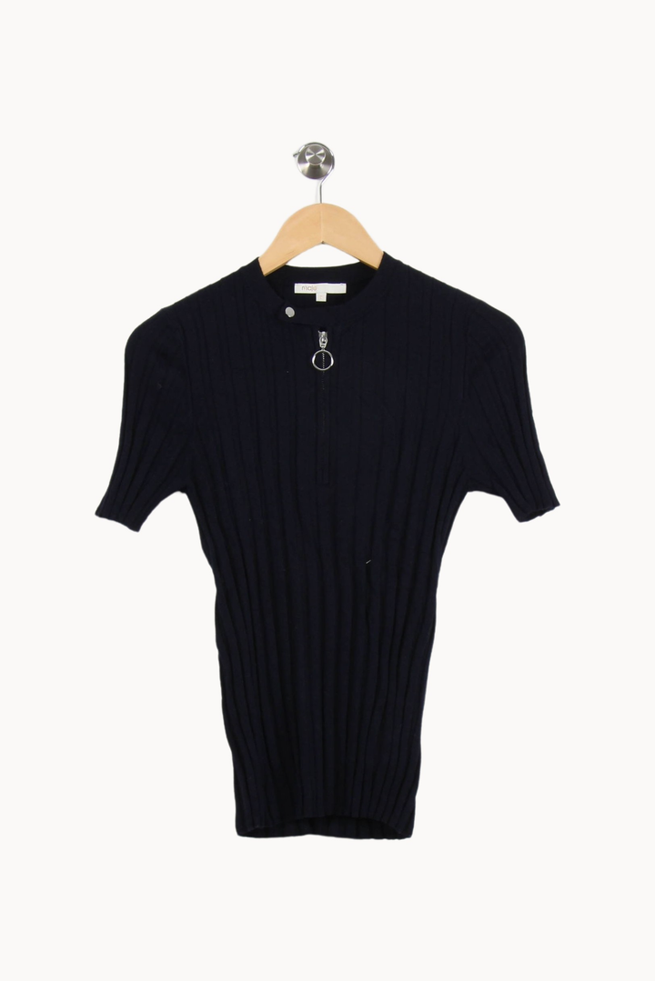 Pull Bleu - Taille L/40 de la marque Maje | PARAD51856 - Vendu par Paradigme - Image 2