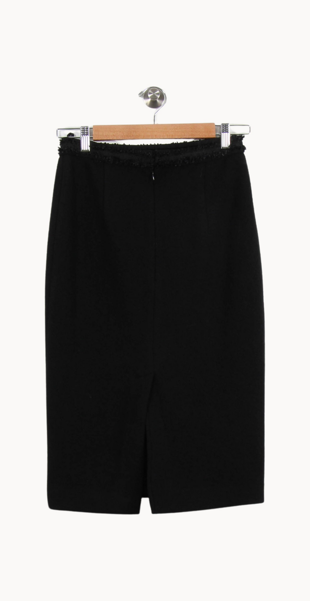 Jupe Crayon Noire - Taille S/36 de la marque Ines de la Fressange Paris | PARAD69016 - Vendu par Paradigme - Image 4