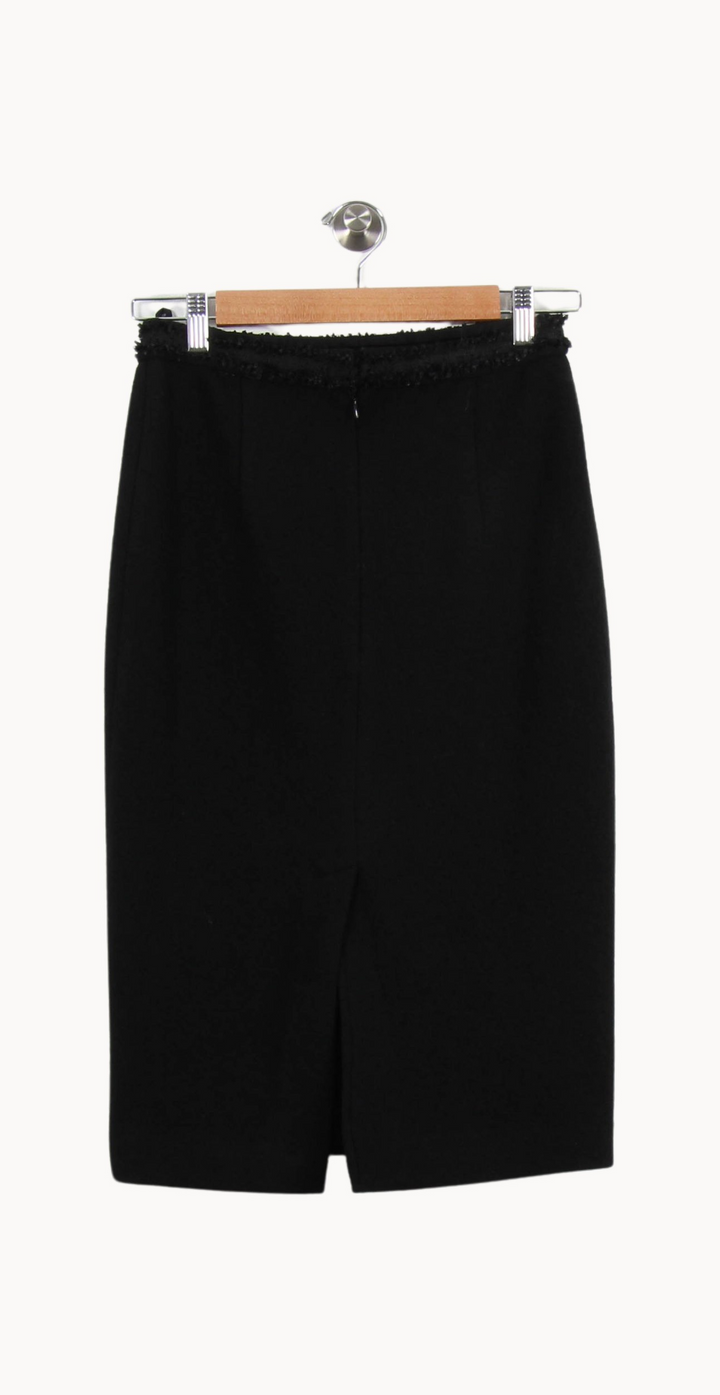 Jupe Crayon Noire - Taille S/36 de la marque Ines de la Fressange Paris | PARAD69016 - Vendu par Paradigme - Image 4