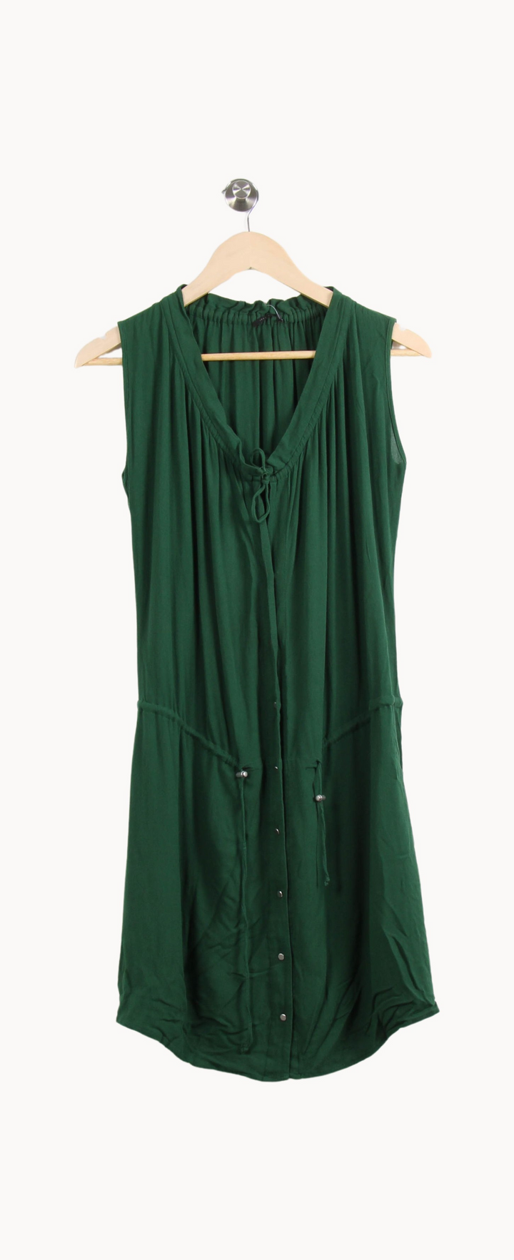 Robe Sans Manches Verte - Taille S/36 de la marque IKKS | PARAD53522 - Vendu par Paradigme - Image 2