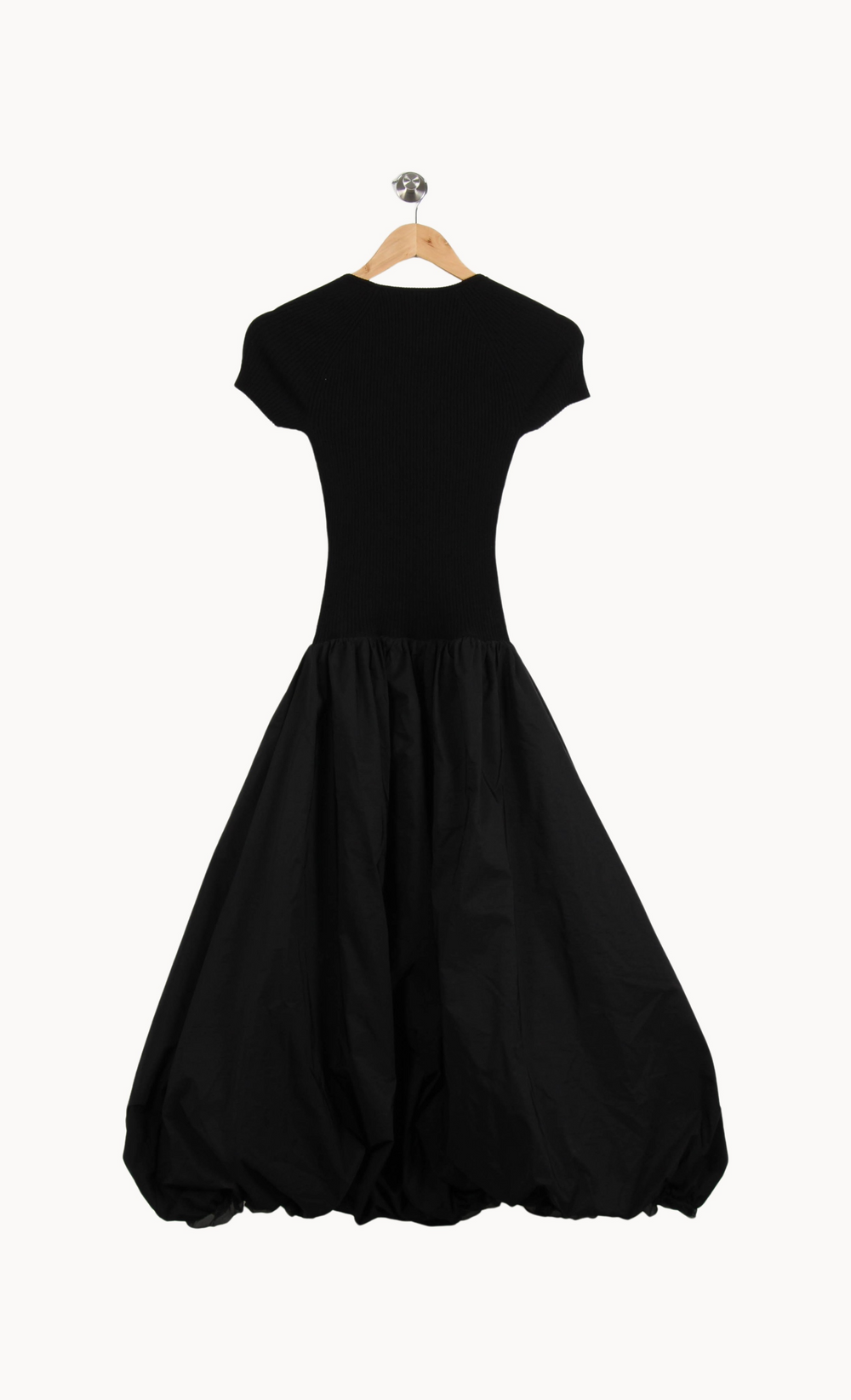 Robe Bouffante Noire - Taille XS/34 de la marque Maje | PARAD67048 - Vendu par Paradigme - Image 4