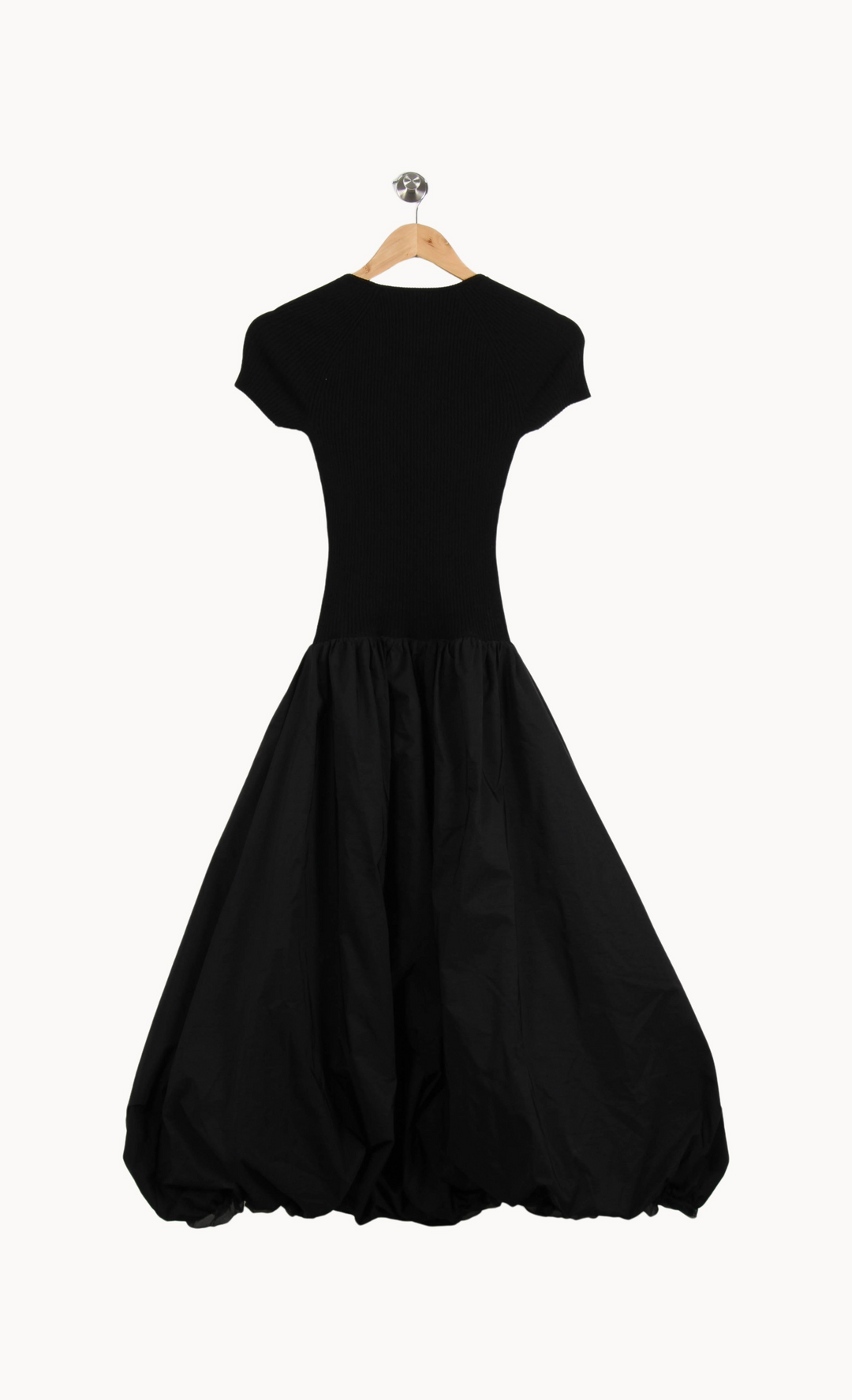 Robe Bouffante Noire - Taille XS/34 de la marque Maje | PARAD67048 - Vendu par Paradigme - Image 4