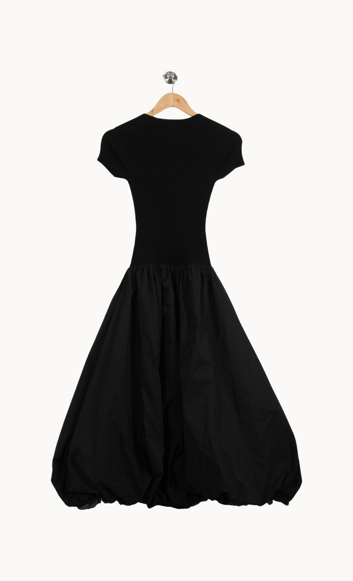 Robe Bouffante Noire - Taille XS/34 de la marque Maje | PARAD67048 - Vendu par Paradigme - Image 4