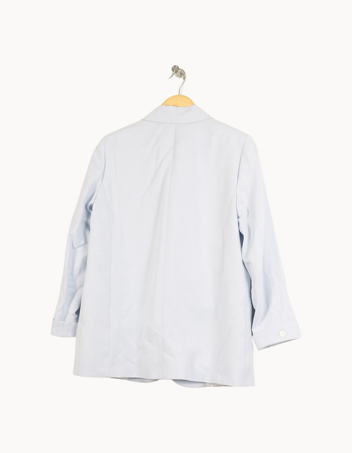Blazer Bleu Clair - Taille M/38 de la marque Caroll | PARAD36108 - Vendu par Paradigme - Image 4
