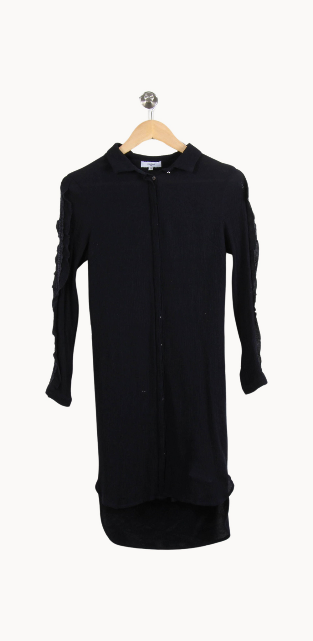 Robe Chemise Bleue - Taille XS/34 de la marque Suncoo | PARAD66639 - Vendu par Paradigme - Image 2