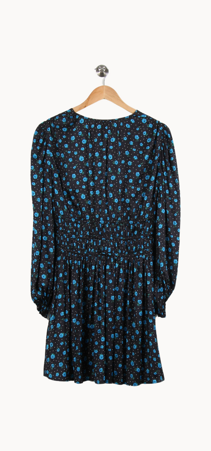 Blouse Noir et Bleu - Taille L/40 de la marque Maje | PARAD67376 - Vendu par Paradigme - Image 4