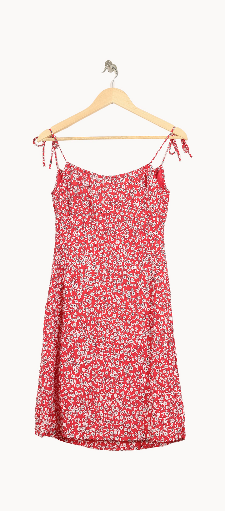 Robe Fleurie Rouge et Blanche - Taille S/36 de la marque Petite Mendigote | PARAD69419 - Vendu par Paradigme - Image 4