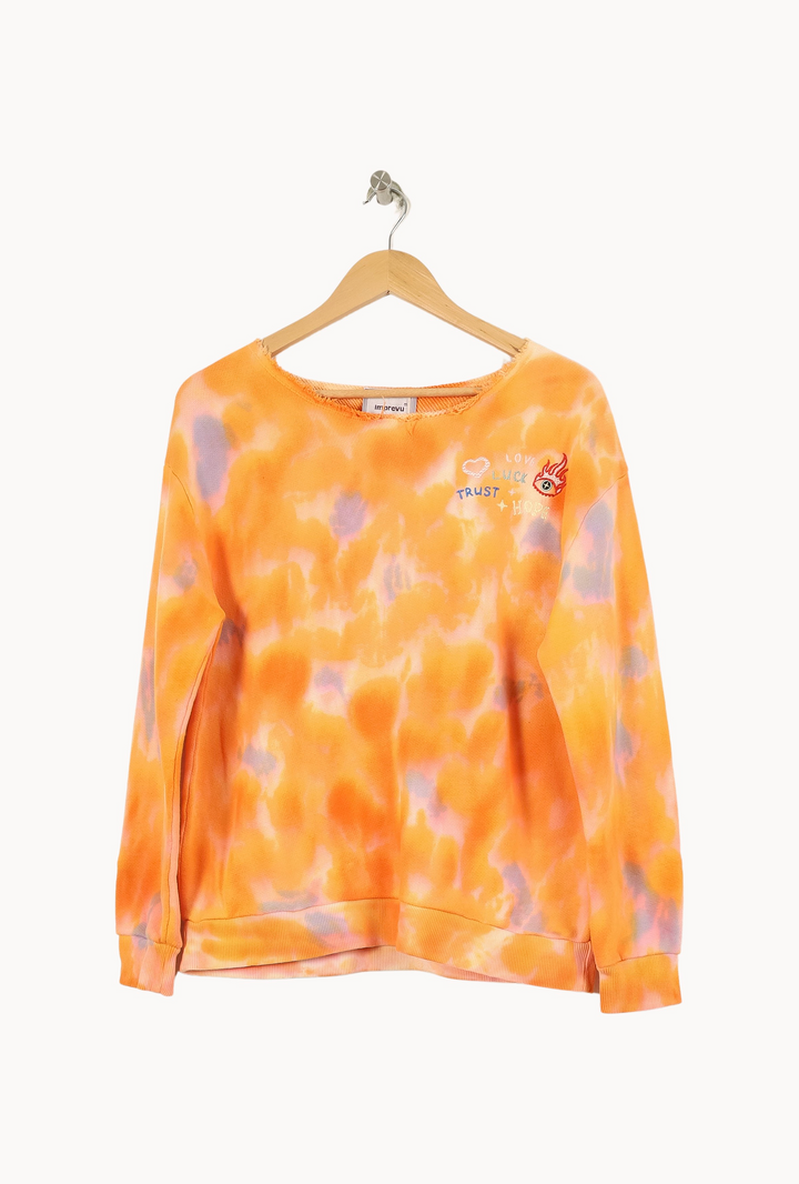 Sweat Orange et Violet - Taille S/36 de la marque Imprevu | PARAD28661 - Vendu par Paradigme - Image 2