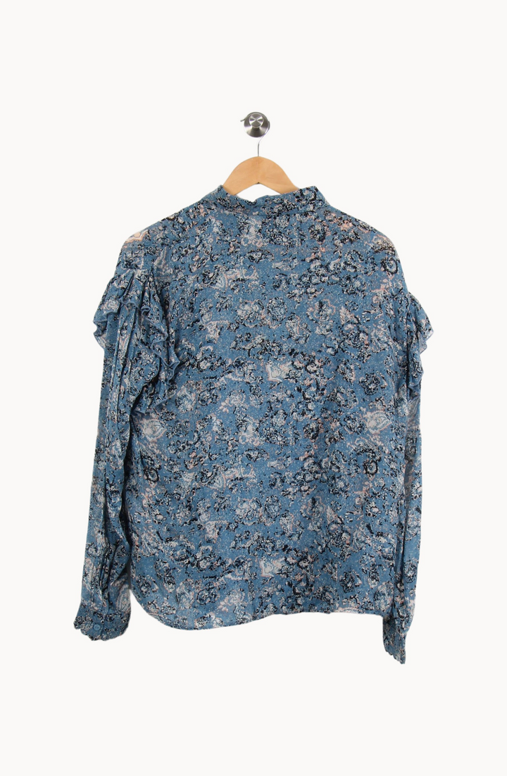 Chemisier Bleu - Taille L/40 de la marque Bérénice | PARAD53392 - Vendu par Paradigme - Image 4