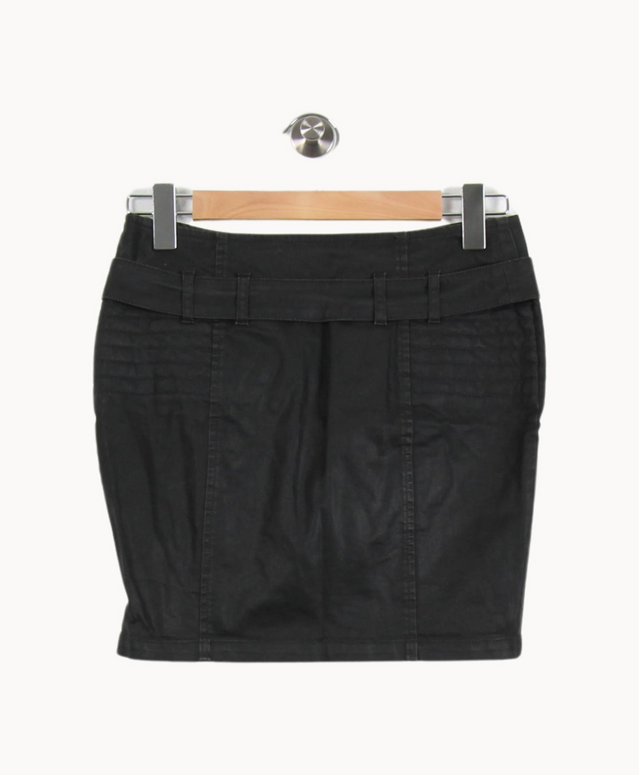 Jupe Courte Noire - Taille S/36 de la marque IKKS | PARAD53994 - Vendu par Paradigme - Image 4