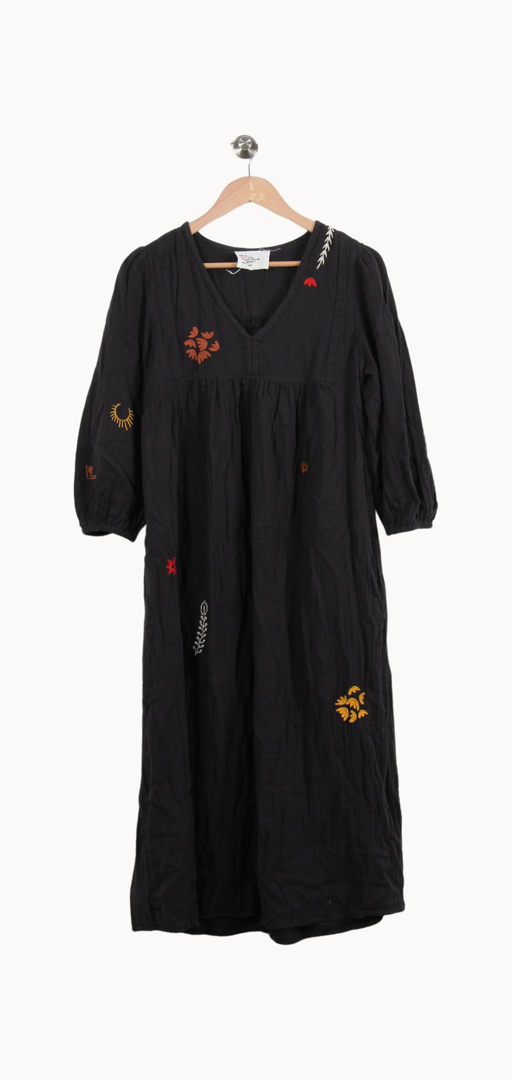 Robe longue noire - Taille M/38 de la marque Léon & Harper | PARAD50864 - Vendu par Paradigme - Image 2