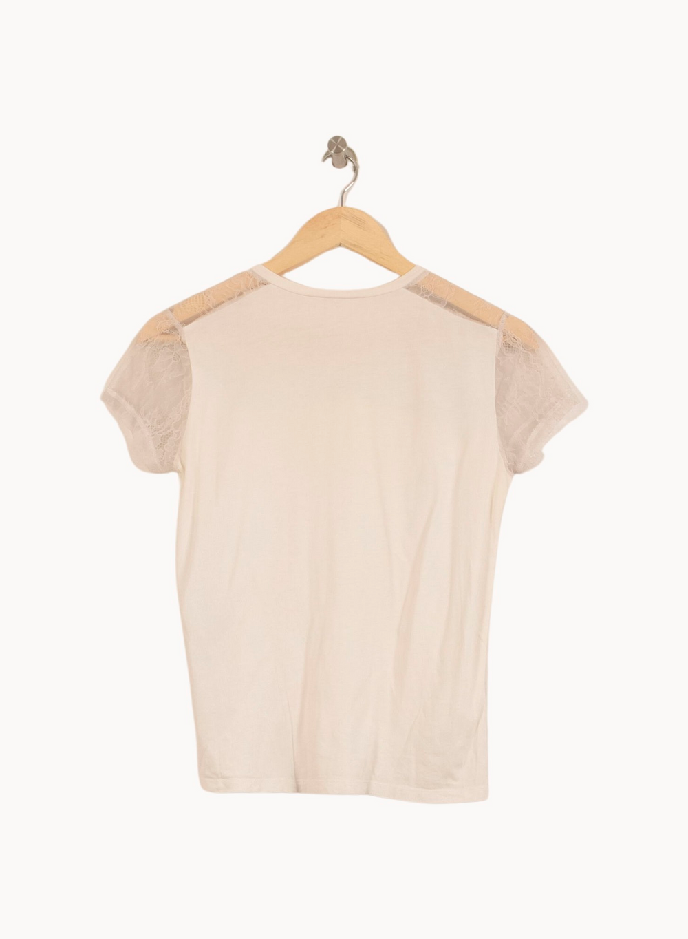 Tee-shirt Blanc - Taille S/36 de la marque Maje | PARAD53567 - Vendu par Paradigme - Image 4