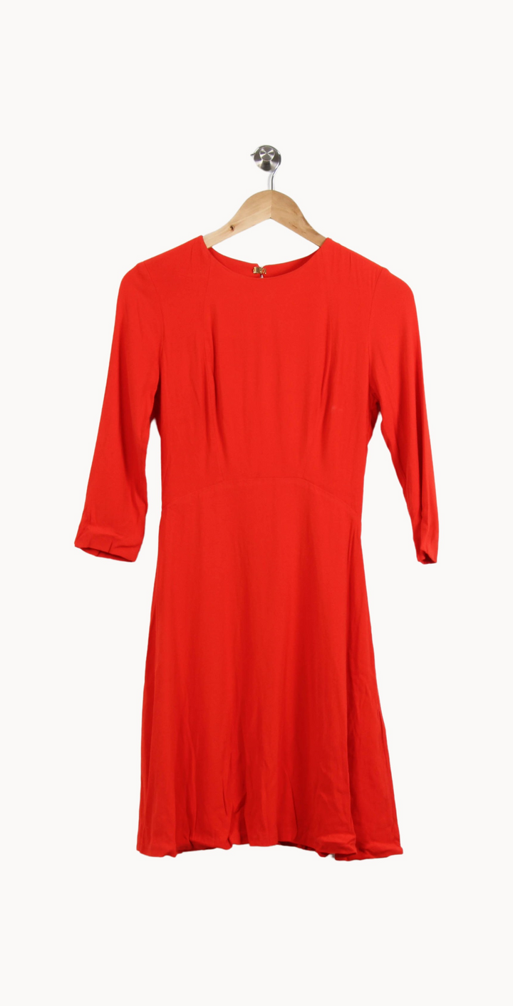 Robe Rouge - Taille S/36 de la marque Sandro | PARAD62733 - Vendu par Paradigme - Image 2