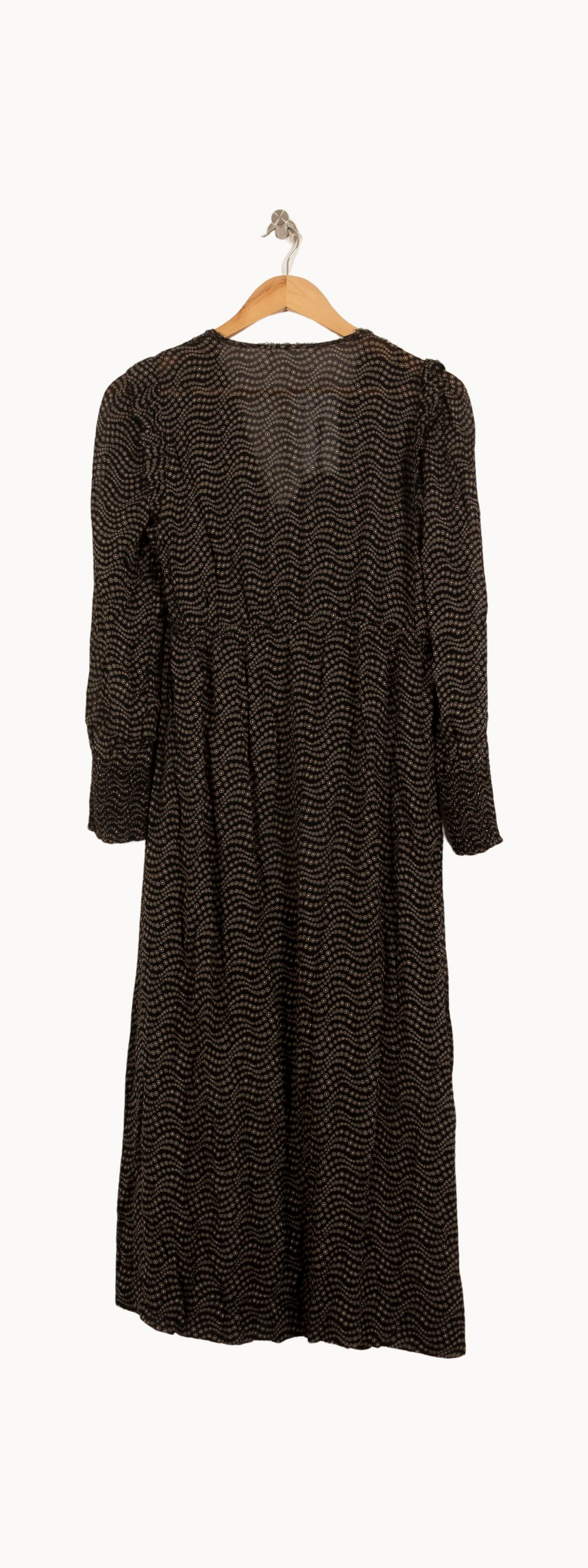 Robe Longue Noire - Taille M/38 de la marque ba&sh | PARAD64212 - Vendu par Paradigme - Image 4