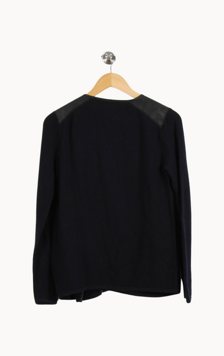 Gilet Bleu et Noir - Taille L/40 de la marque Bérénice | PARAD53727 - Vendu par Paradigme - Image 4