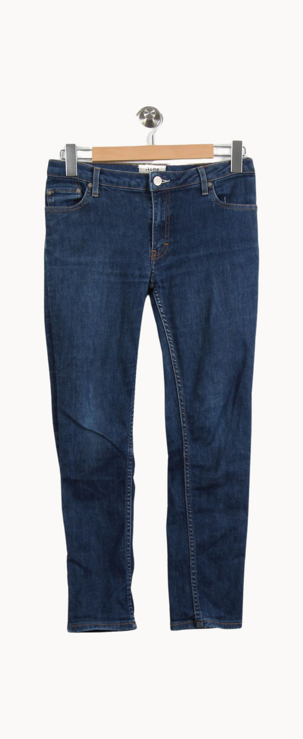 Jean Slim Bleu - Taille M/38 de la marque Acne Studios | PARAD67380 - Vendu par Paradigme - Image 2
