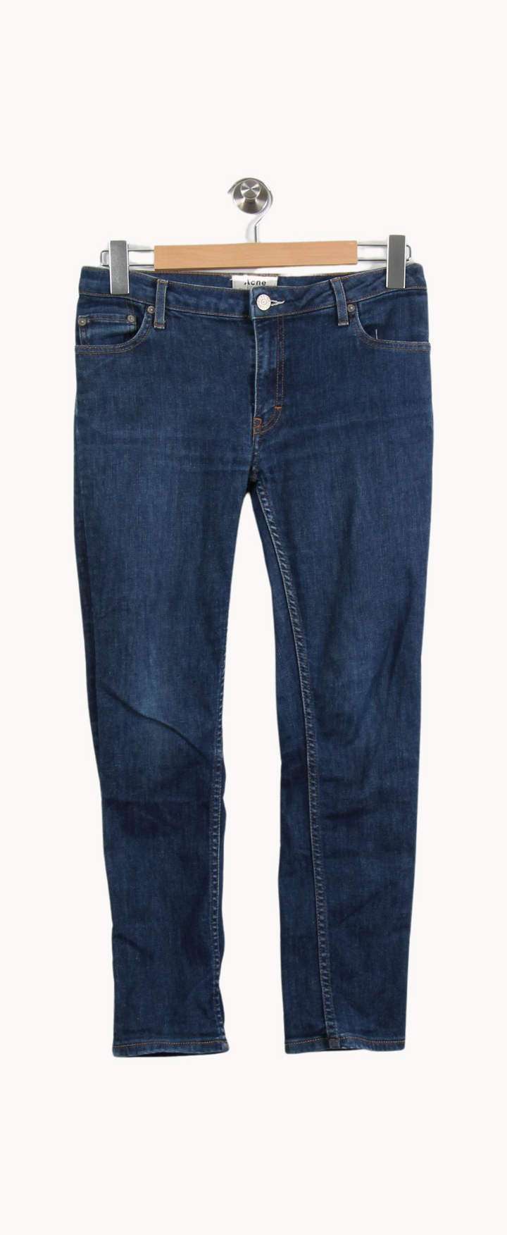 Jean Slim Bleu - Taille M/38 de la marque Acne Studios | PARAD67380 - Vendu par Paradigme - Image 2
