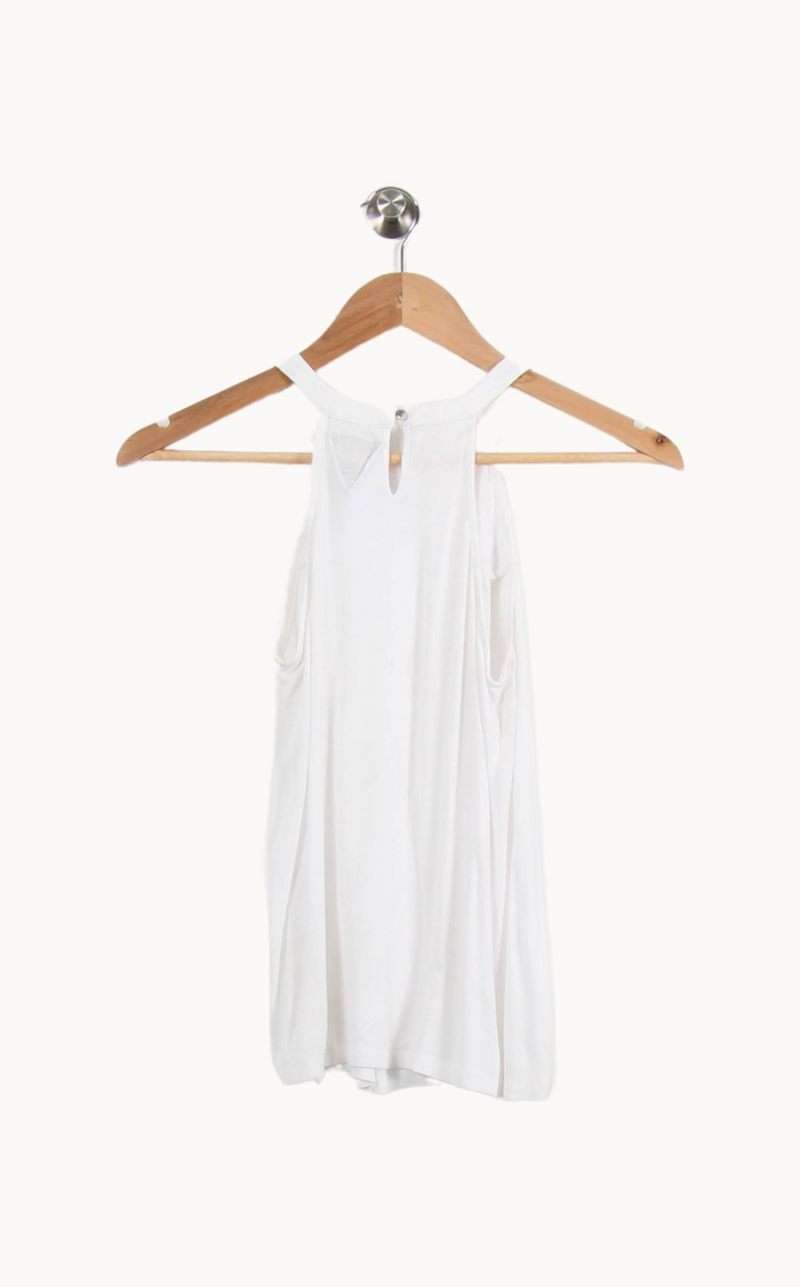 Top Blanc - Taille M/38 de la marque IKKS | PARAD32675 - Vendu par Paradigme - Image 4