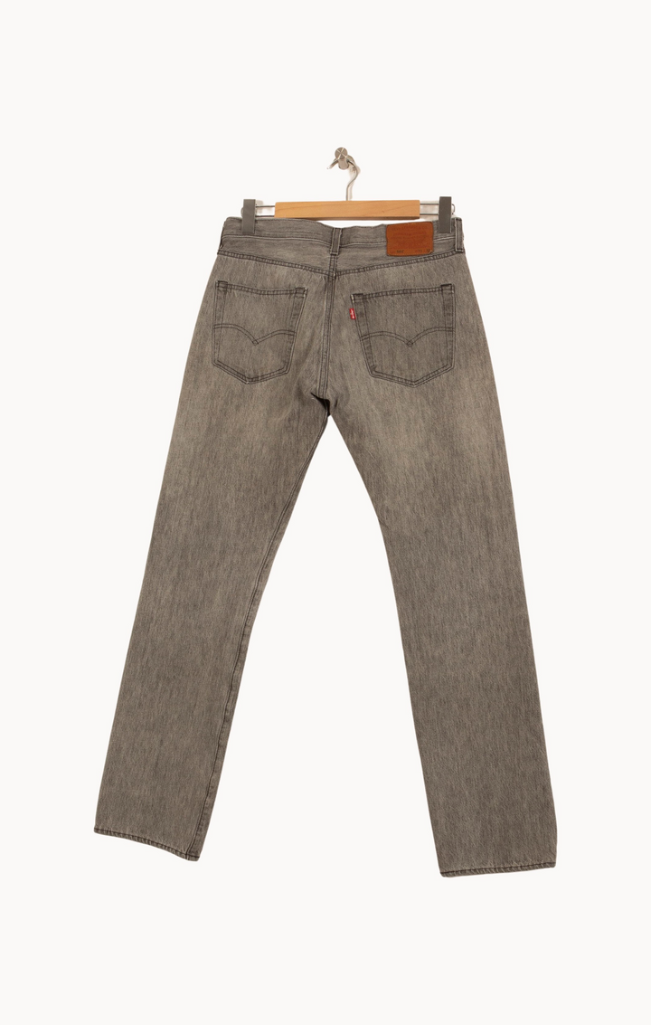 Jean Droit Gris - Taille L/40 de la marque Levi's | PARAD48037 - Vendu par Paradigme - Image 4