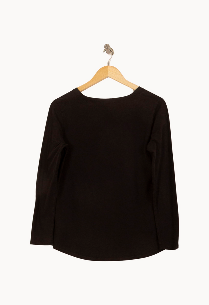 Blouse noire - Taille M/38 de la marque Gerard Darel | PLY1251 - Vendu par Paradigme - Image 4