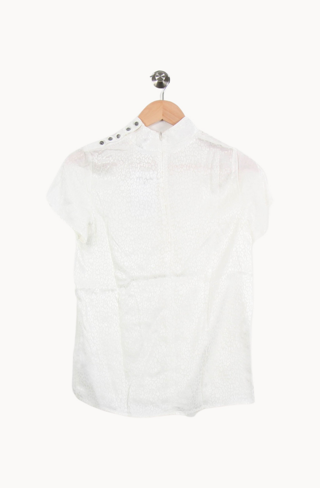 Blouse Blanche - Taille XS/34 de la marque IKKS | PARAD67889 - Vendu par Paradigme - Image 4