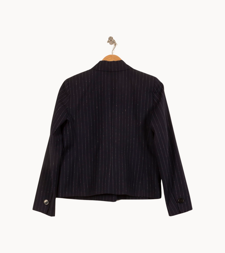 Blazer Bleu - Taille L/40 de la marque Claudie Pierlot | PARAD45926 - Vendu par Paradigme - Image 4