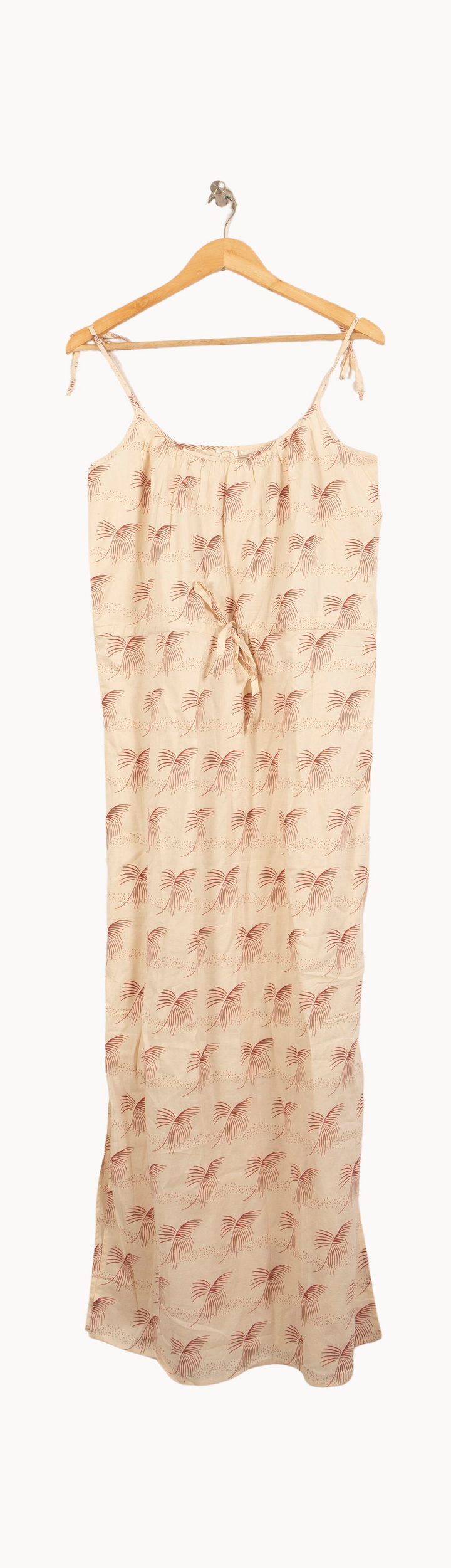 Robe Longue Beige et Rouge - Taille M/38 de la marque Des petits hauts | PARAD64187 - Vendu par Paradigme - Image 2