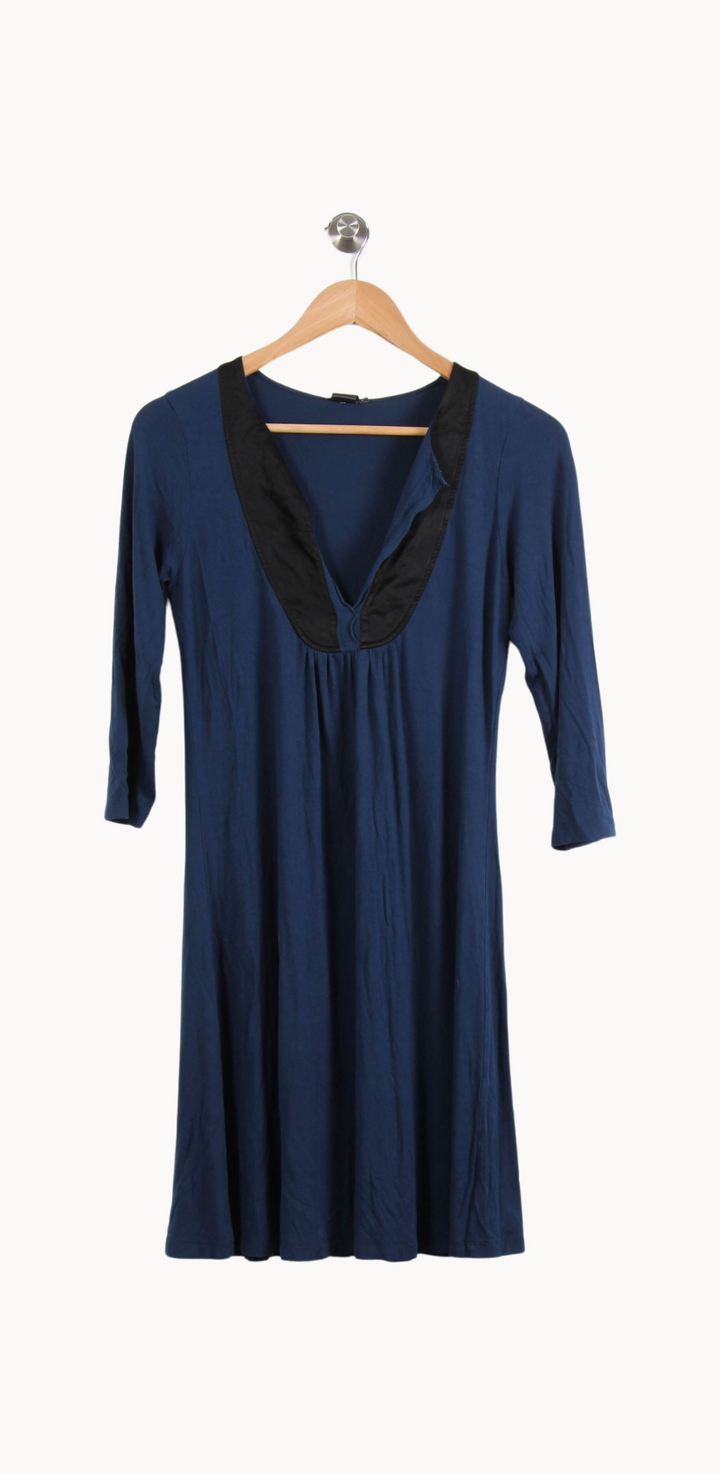 Robe Midi Bleue et Noire - Taille S/36 de la marque Filippa K | PARAD66986 - Vendu par Paradigme - Image 2