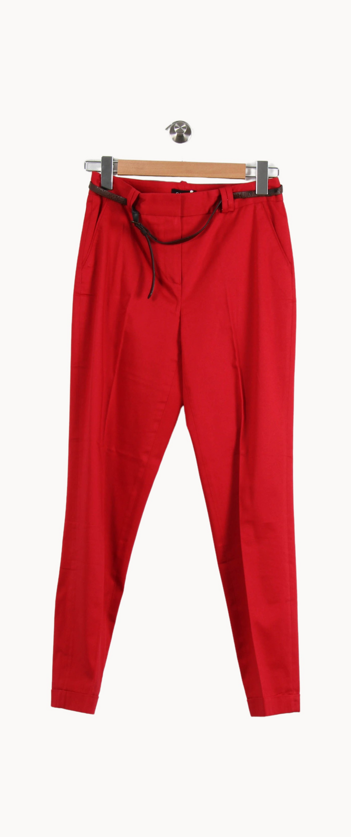 Pantalon Rouge - Taille S/36 de la marque Caroll | PARAD67283 - Vendu par Paradigme - Image 2