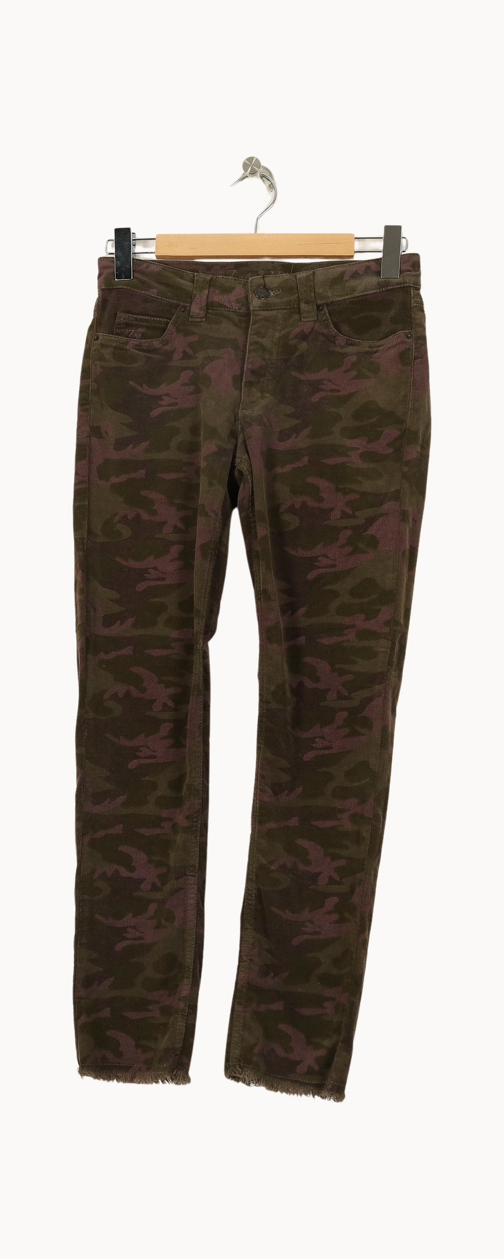 Pantalon Camouflage Vert et Marron - Taille S/36 de la marque Zadig&Voltaire | PARAD68956 - Vendu par Paradigme - Image 2