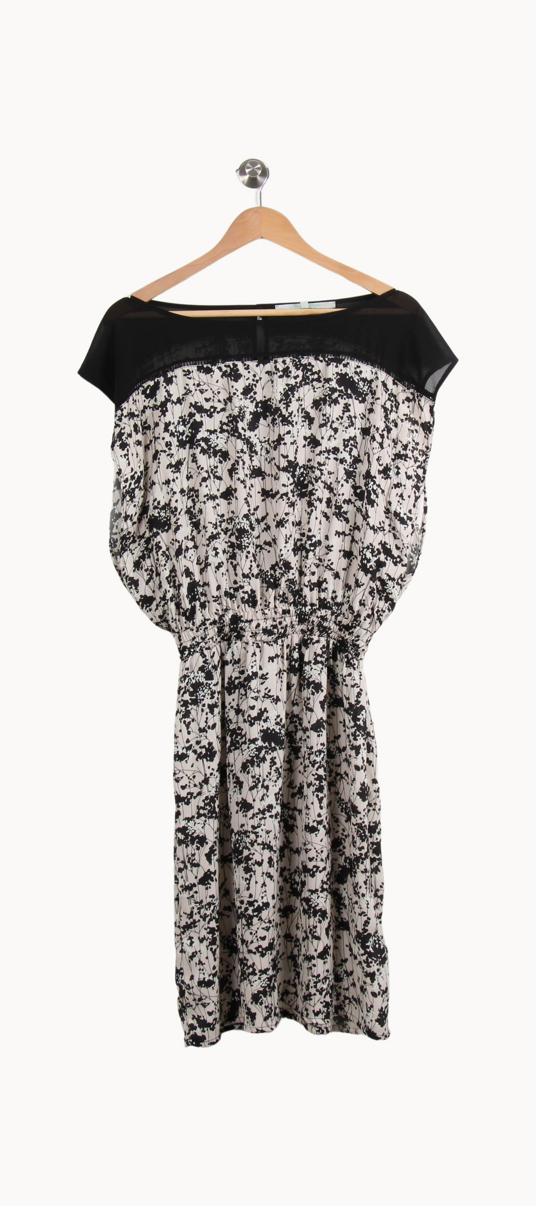 Robe Noire et Blanche - Taille M/38 de la marque La Fée Maraboutée | PARAD66407 - Vendu par Paradigme - Image 2