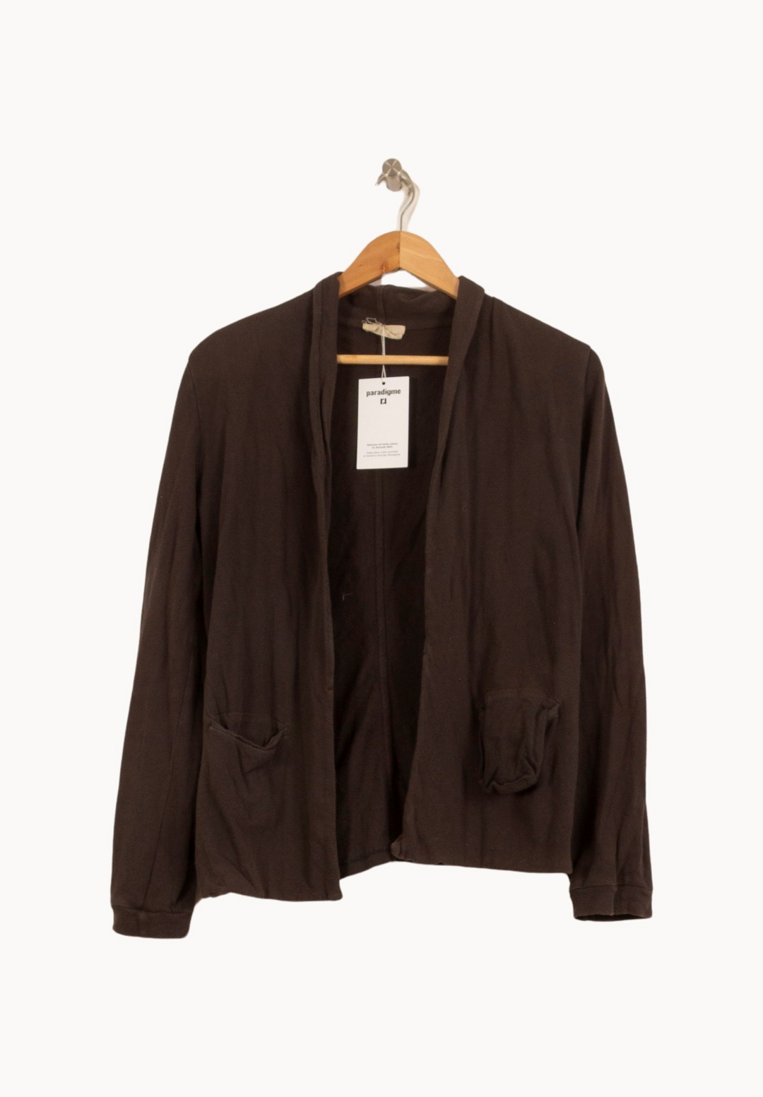 Veste Marron - Taille S/36 de la marque American Vintage | PARAD65284 - Vendu par Paradigme - Image 2