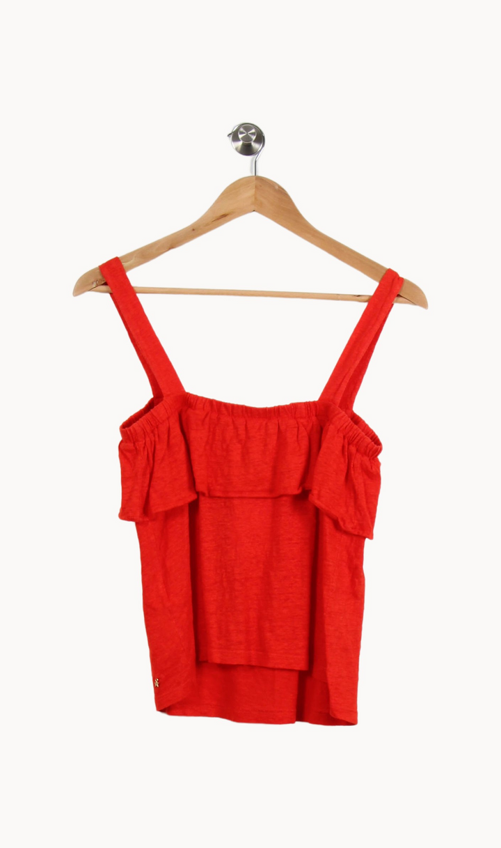 Débardeur Rouge - Taille S/36 de la marque Des petits hauts | PARAD62627 - Vendu par Paradigme - Image 4