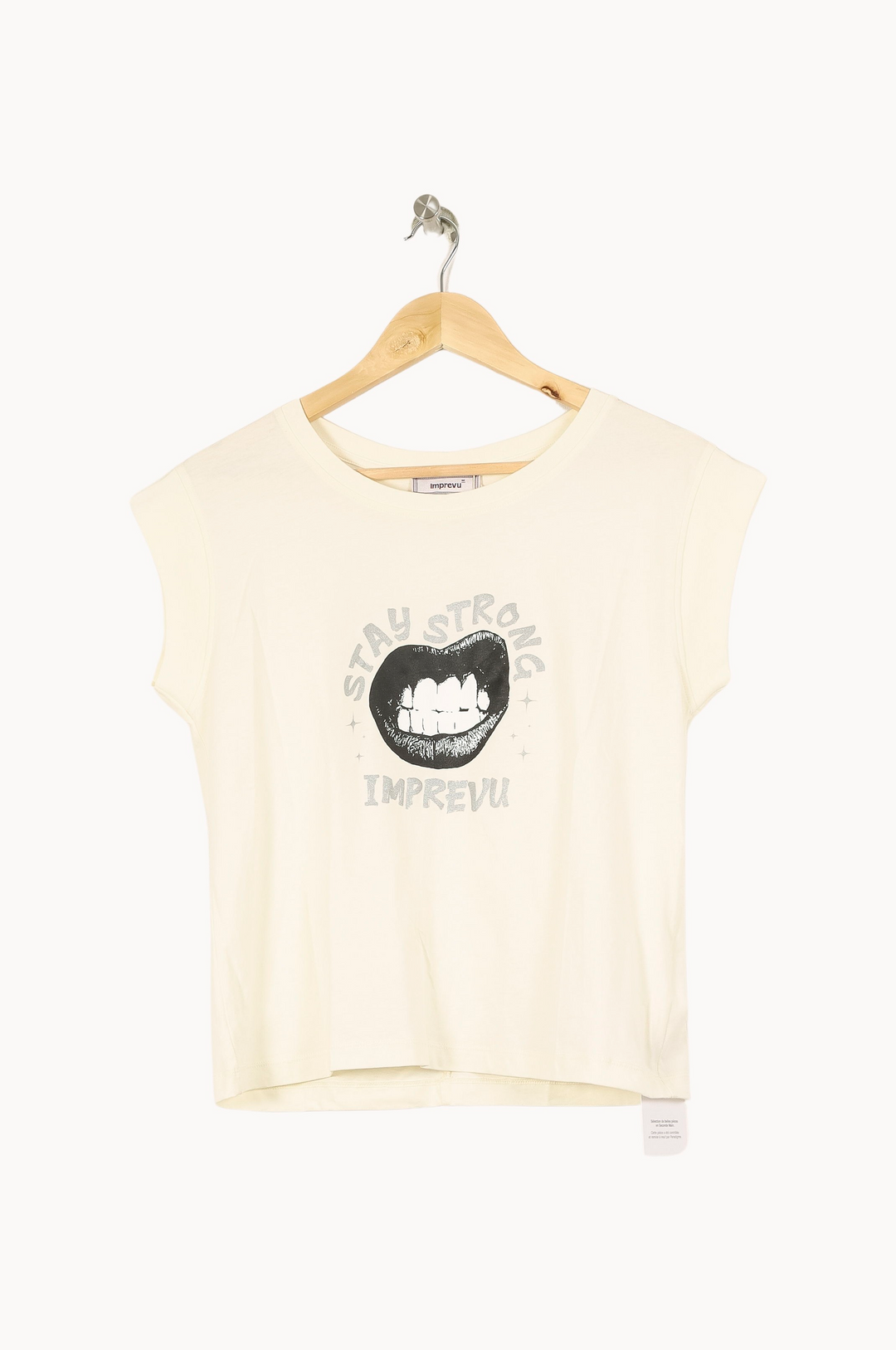 Tee-shirt Blanc - Taille XS/34 de la marque Imprevu | PARAD67666 - Vendu par Paradigme - Image 2