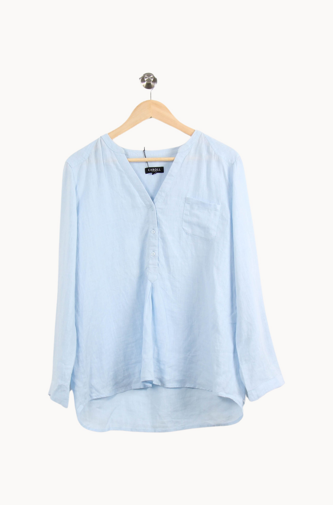 Blouse Bleue - Taille XXXL/46 de la marque Caroll | PARAD41667 - Vendu par Paradigme - Image 2