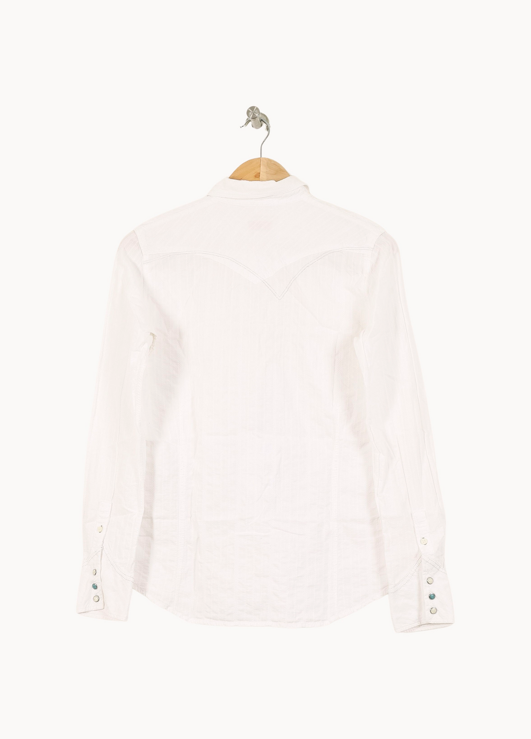Chemise Blanche - Taille M/38 de la marque Levi's | PARAD49198 - Vendu par Paradigme - Image 4