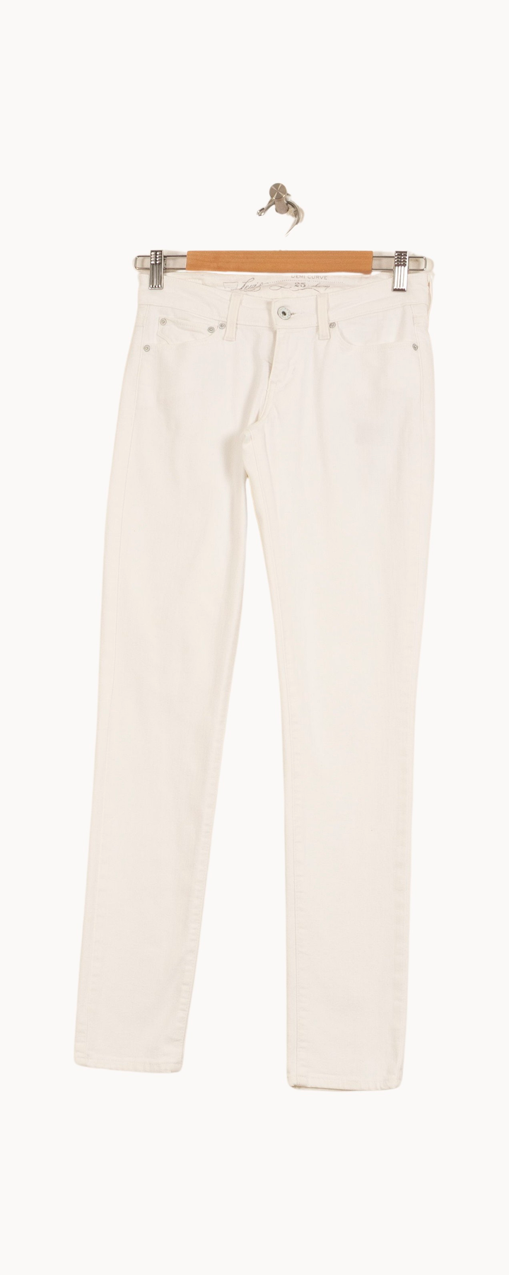 Jean blanc - Taille XS/34 de la marque Levi's | PARAD40029 - Vendu par Paradigme - Image 2
