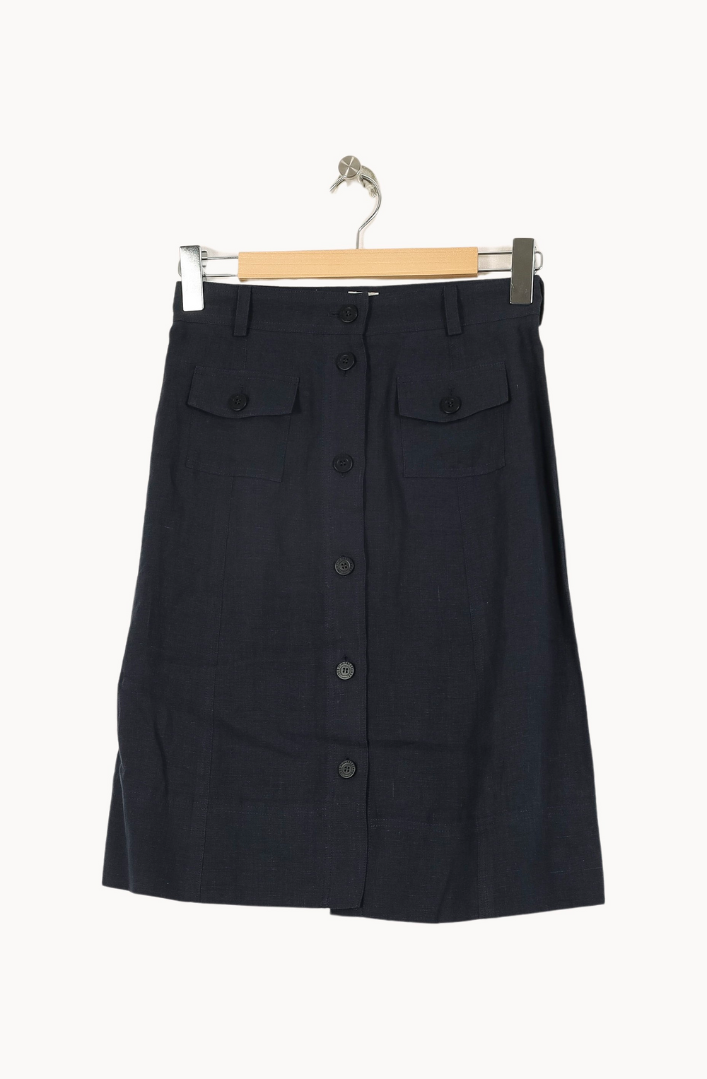 Jupe Courte Bleue - Taille S/36 de la marque Ines de la Fressange Paris | PARAD67929 - Vendu par Paradigme - Image 2