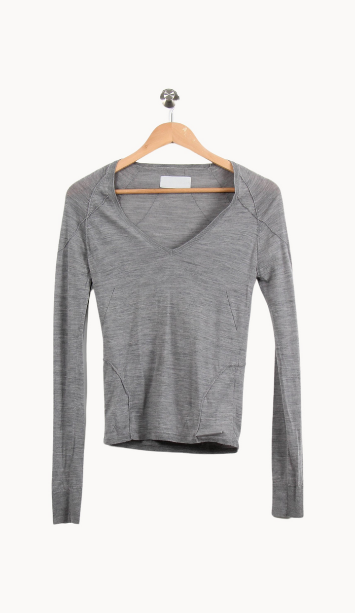 Pull Gris - Taille S/36 de la marque Zadig&Voltaire | PARAD64314 - Vendu par Paradigme - Image 2