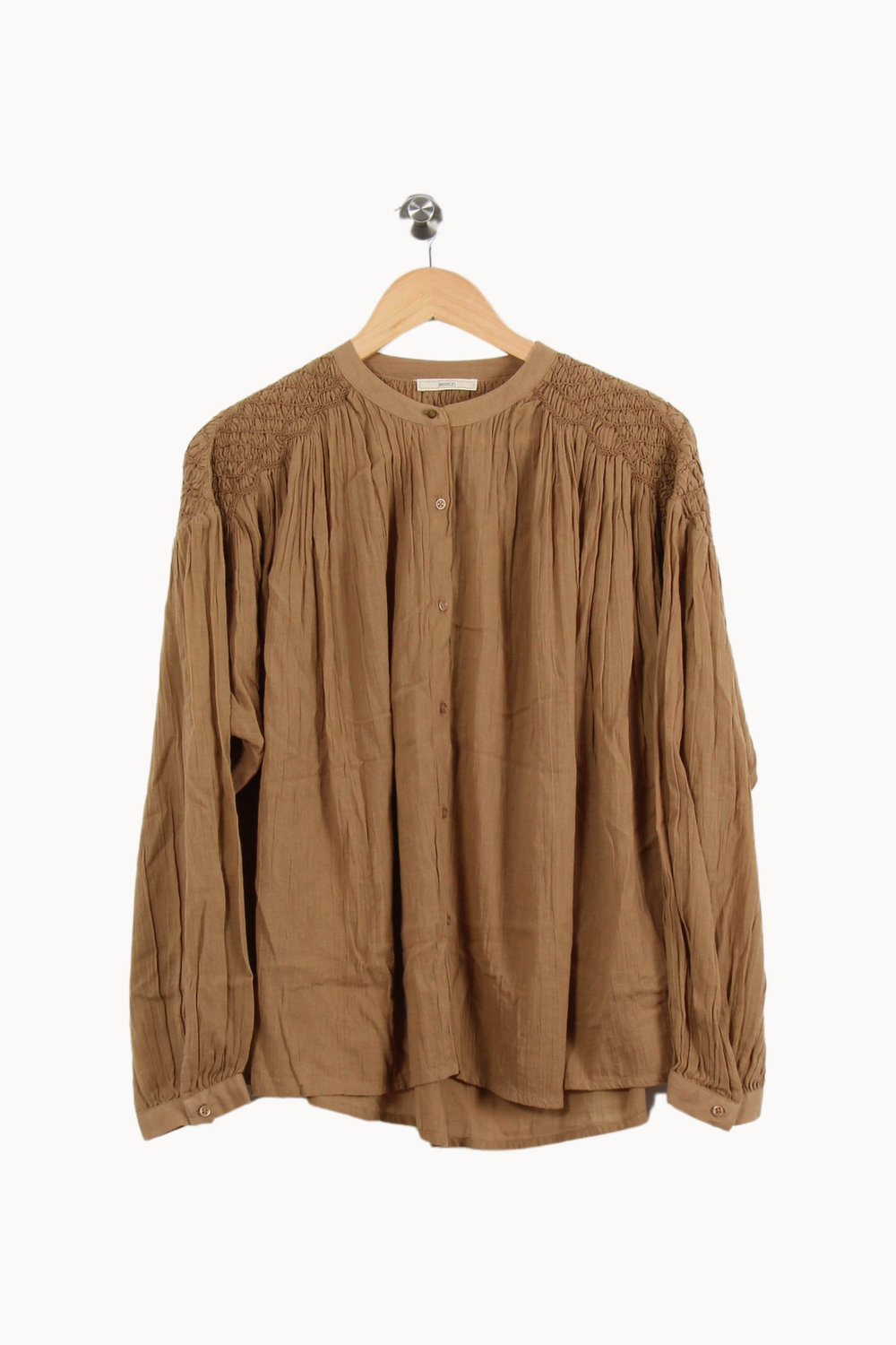 Blouse Marron - Taille M/38 de la marque Sessùn | PARAD50869 - Vendu par Paradigme - Image 2