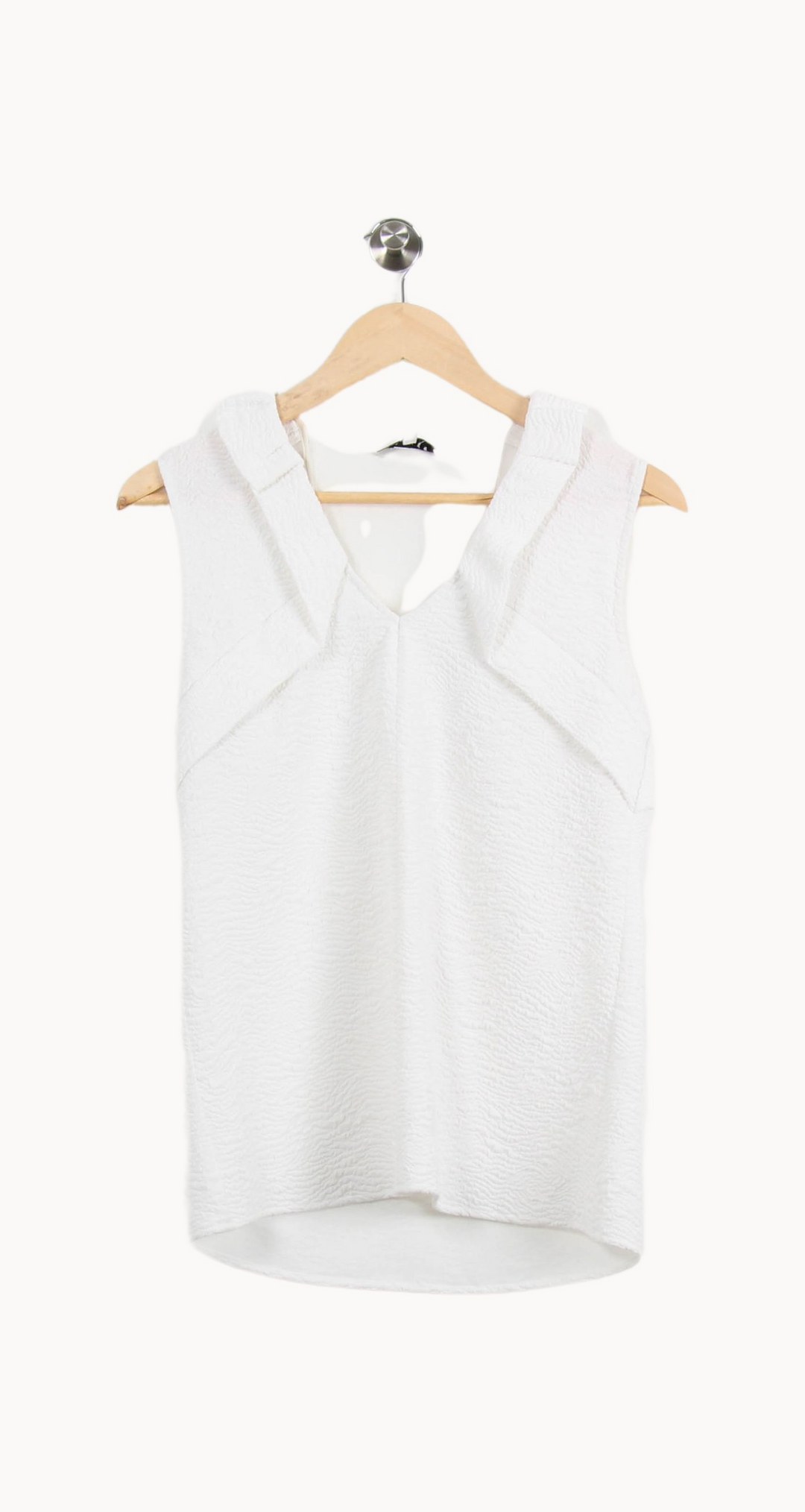 Débardeur Blanc - Taille S/36 de la marque Sandro | PARAD46397 - Vendu par Paradigme - Image 2