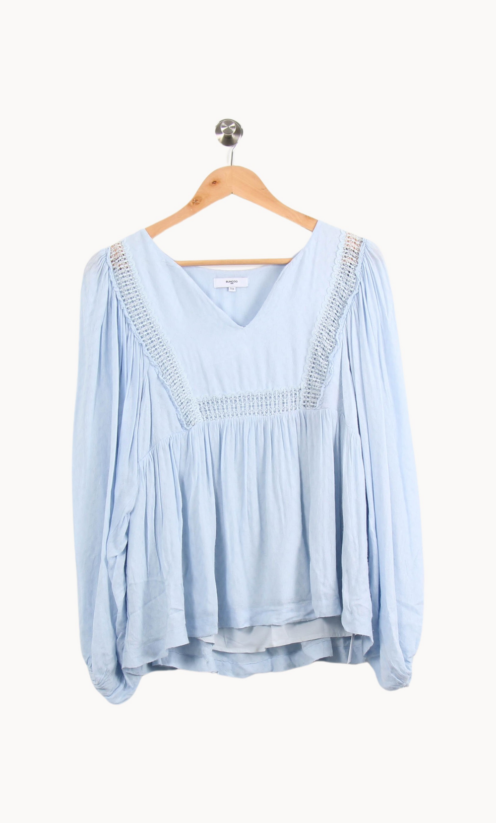 Blouse Bleue - Taille L/40 de la marque Suncoo | PARAD64321 - Vendu par Paradigme - Image 2