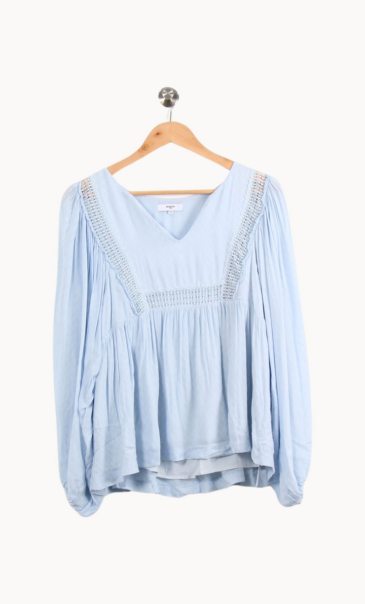 Blouse Bleue - Taille L/40 de la marque Suncoo | PARAD64321 - Vendu par Paradigme - Image 2
