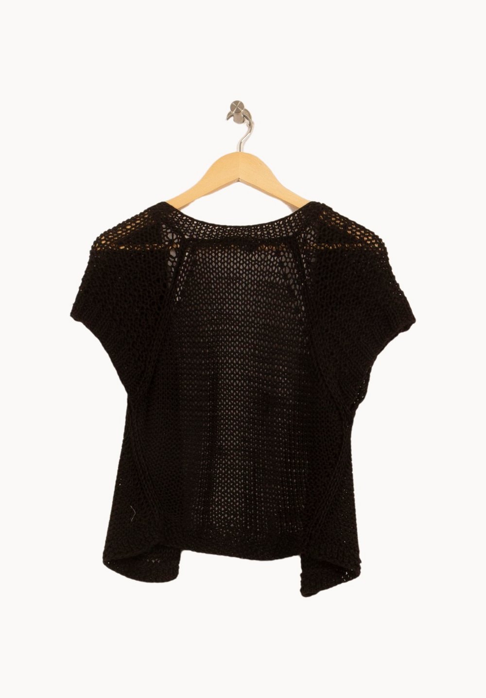 Cardigan Noir - Taille M/38 de la marque Caroll | PARAD53673 - Vendu par Paradigme - Image 4