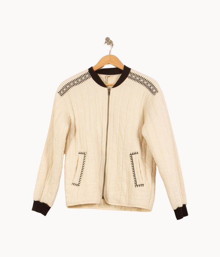 Blouson Blanc et Noir - Taille S/36 de la marque Ekyog | PARAD45018 - Vendu par Paradigme - Image 2